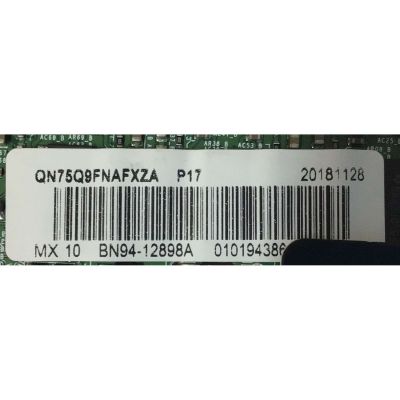 MAIN PARA TV SAMSUNG NUMERO DE PARTE BN94-12898A / BN41-02634B / BN97-14057A / PANEL CY-TN075FLAV8H / MODELO QN75Q9FNAFXZA AC02 / QN75Q9FNAFXZA / QN75Q9FNA - Imagen 2